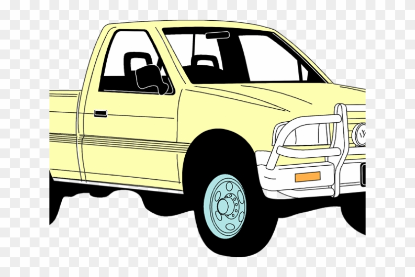 Truck Clipart Pickup Truck - 皮卡 车 图片 #1698640