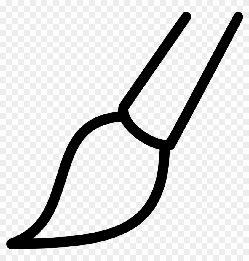 Computer Icons Paintbrush Drawing Brush Paint Transprent - Кисть Пнг Иконка #1698966