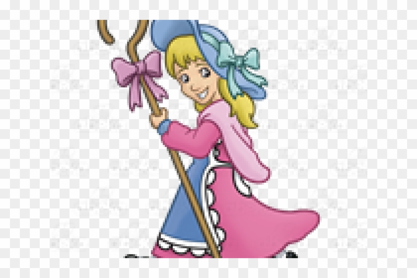Staff Clipart Little Bo Peep - Cartoon #1699047