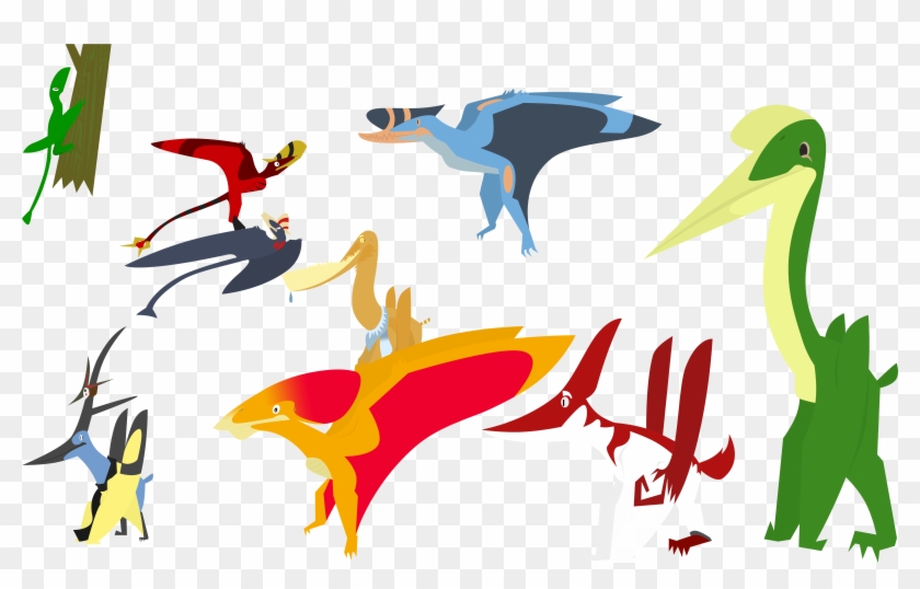 Moar Pterosaurized Peeps By Krookodile0553 On Deviantart - Moar Pterosaurized Peeps By Krookodile0553 On Deviantart #1699053