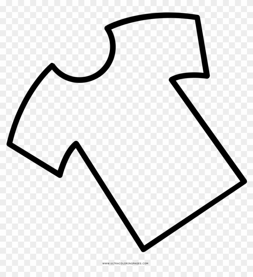 Camisa Página Para Colorear - Camisa Página Para Colorear #1700358