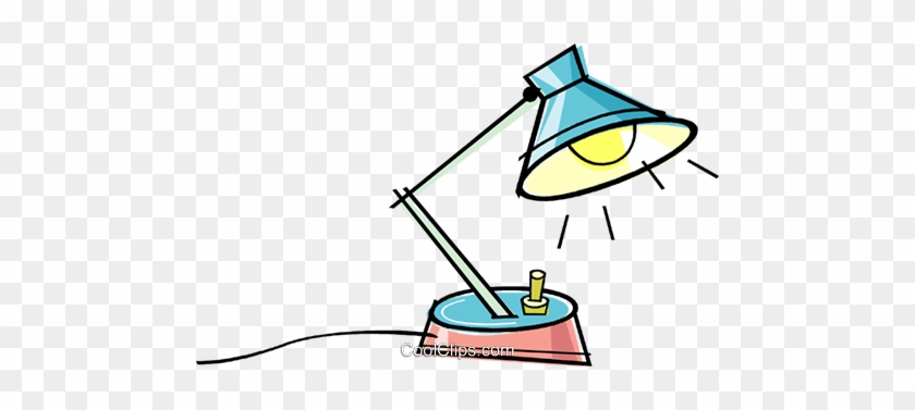 Desk Lamp Royalty Free Vector Clip Art Illustration - Desk Lamp Royalty Free Vector Clip Art Illustration #1700790