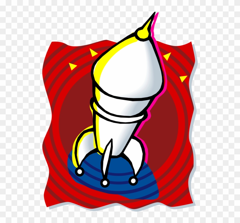 Rocketship Vector Rocket Blast - Rocketship Vector Rocket Blast #1701124