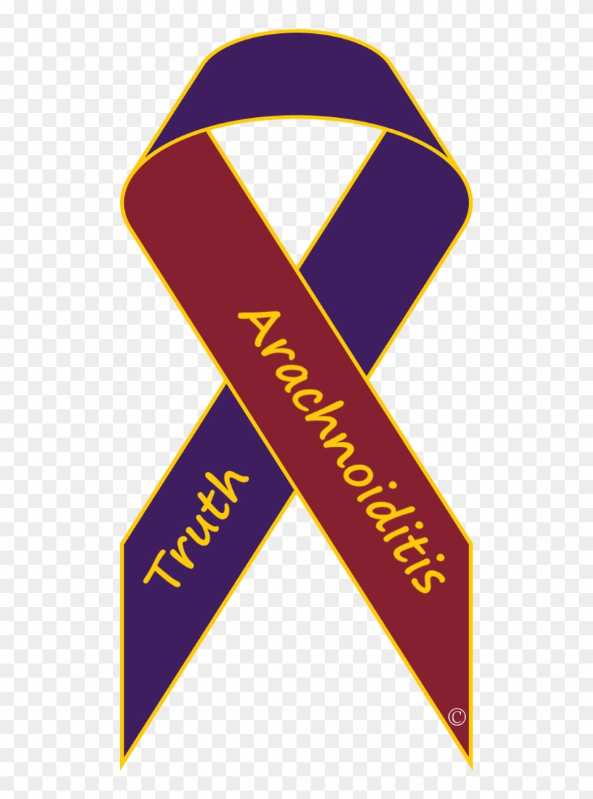 Arachnoiditis Is A Debilitating Condition Characterized - Arachnoiditis Awareness Ribbon #1701201