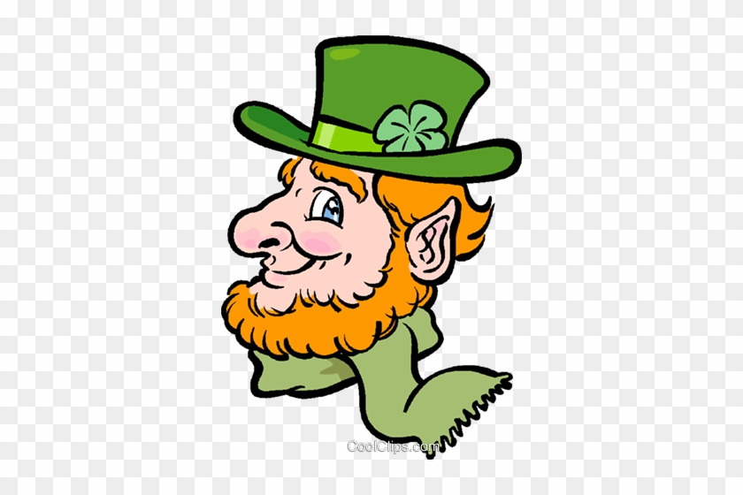 Leprechaun Head Royalty Free Vector Clip Art Illustration - Leprechaun Head Royalty Free Vector Clip Art Illustration #1701563