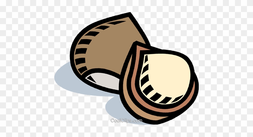 Chestnuts Royalty Free Vector Clip Art Illustration - Chestnuts Royalty Free Vector Clip Art Illustration #1701865
