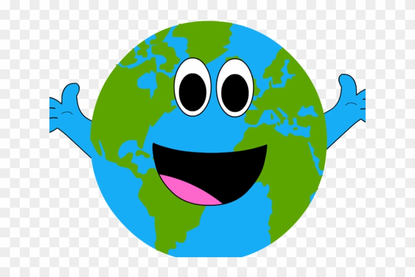 Environmental Clipart Smile - Earth Cartoon Png #1701910