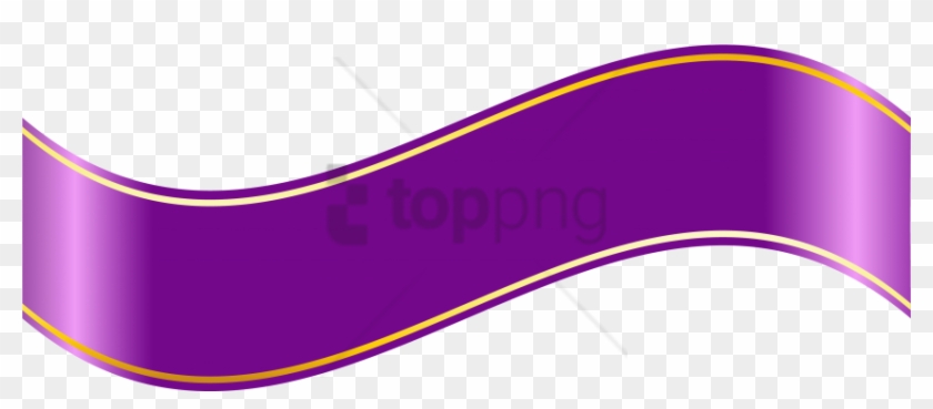 Free Png Download Purple Ribbon Banner Png Images Background - Purple Ribbon Banner Png #1702516