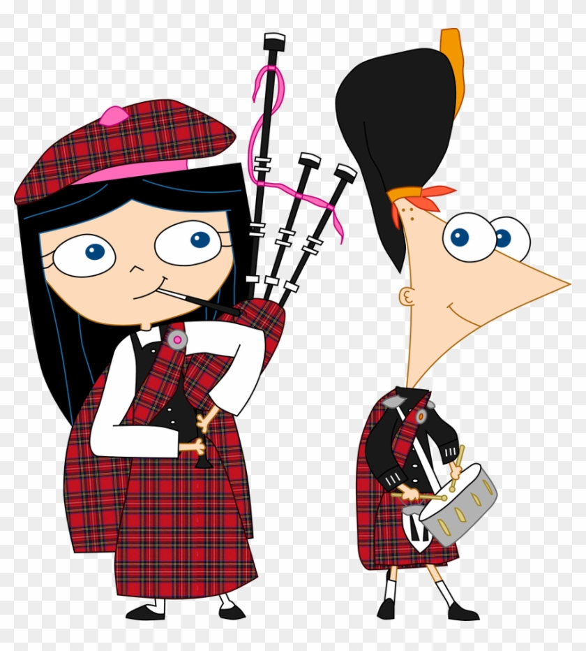 The Highland Couple By Ieph - Cartoon #1702739