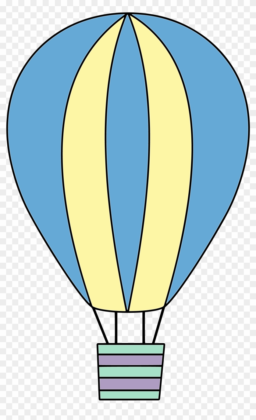 Hot Air Balloon Clipart 4th July - Balao Urso Baloeiro Png #1703245