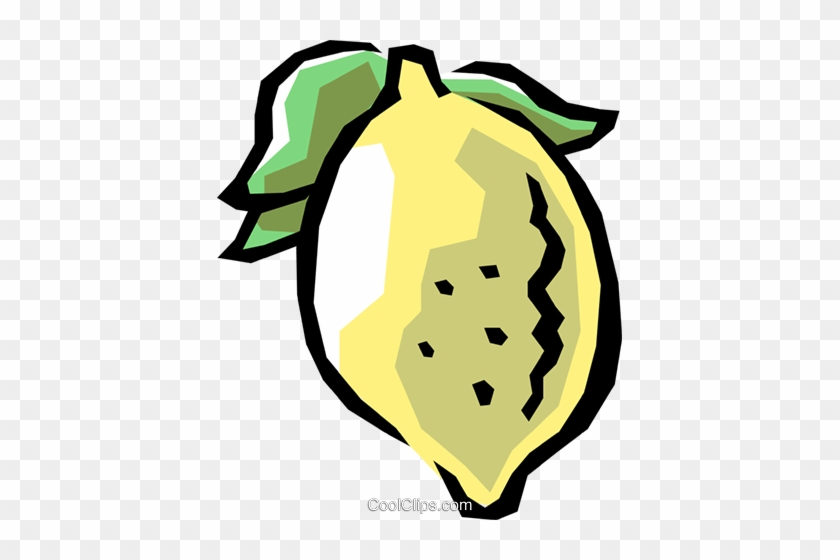 Lemons Royalty Free Vector Clip Art Illustration - Lemons Royalty Free Vector Clip Art Illustration #1703623