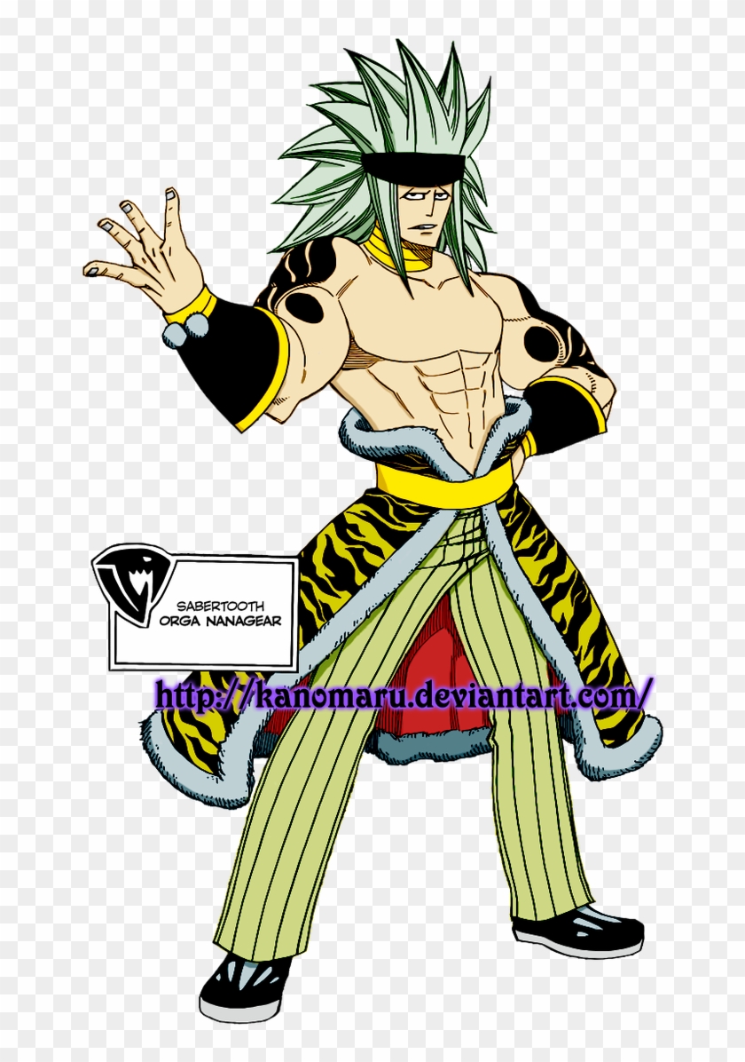 Orga Nanagear Kanomaru On Deviantart Png Deviantart - Sabertooth Fairy Tail #1703839