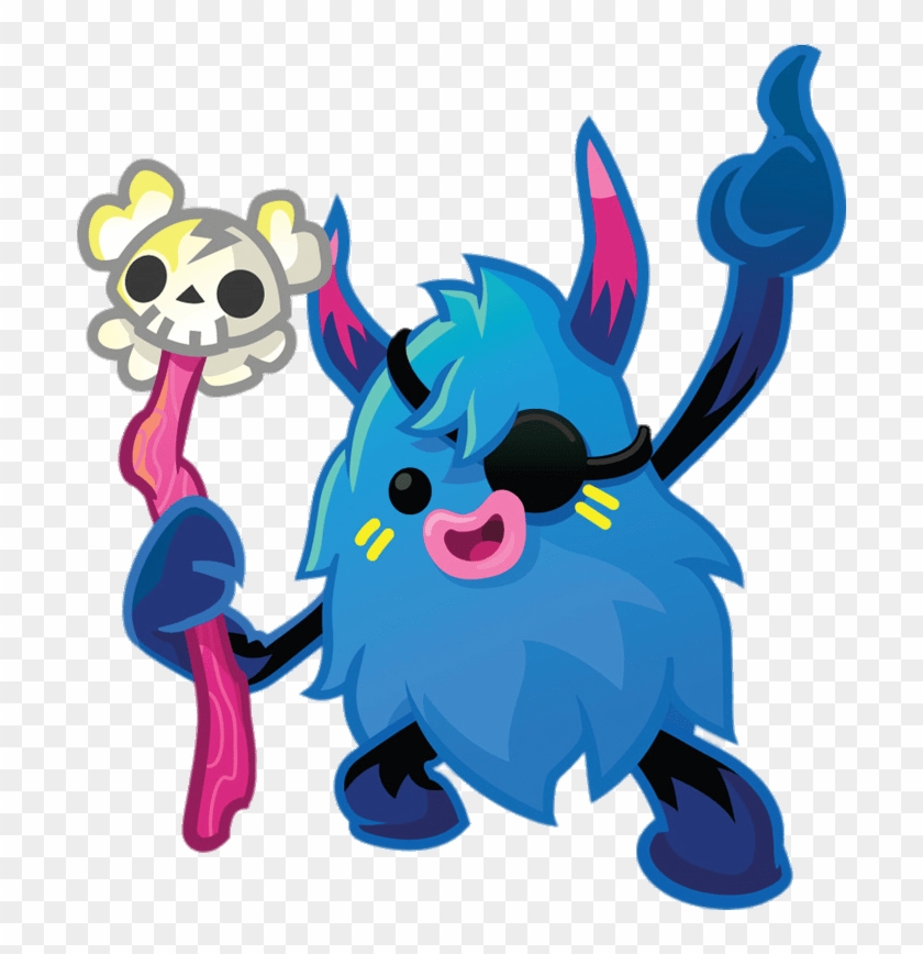 Big Bad Bill The Woolly Blue Hoodoo Finger Up - Cartoon #1704600