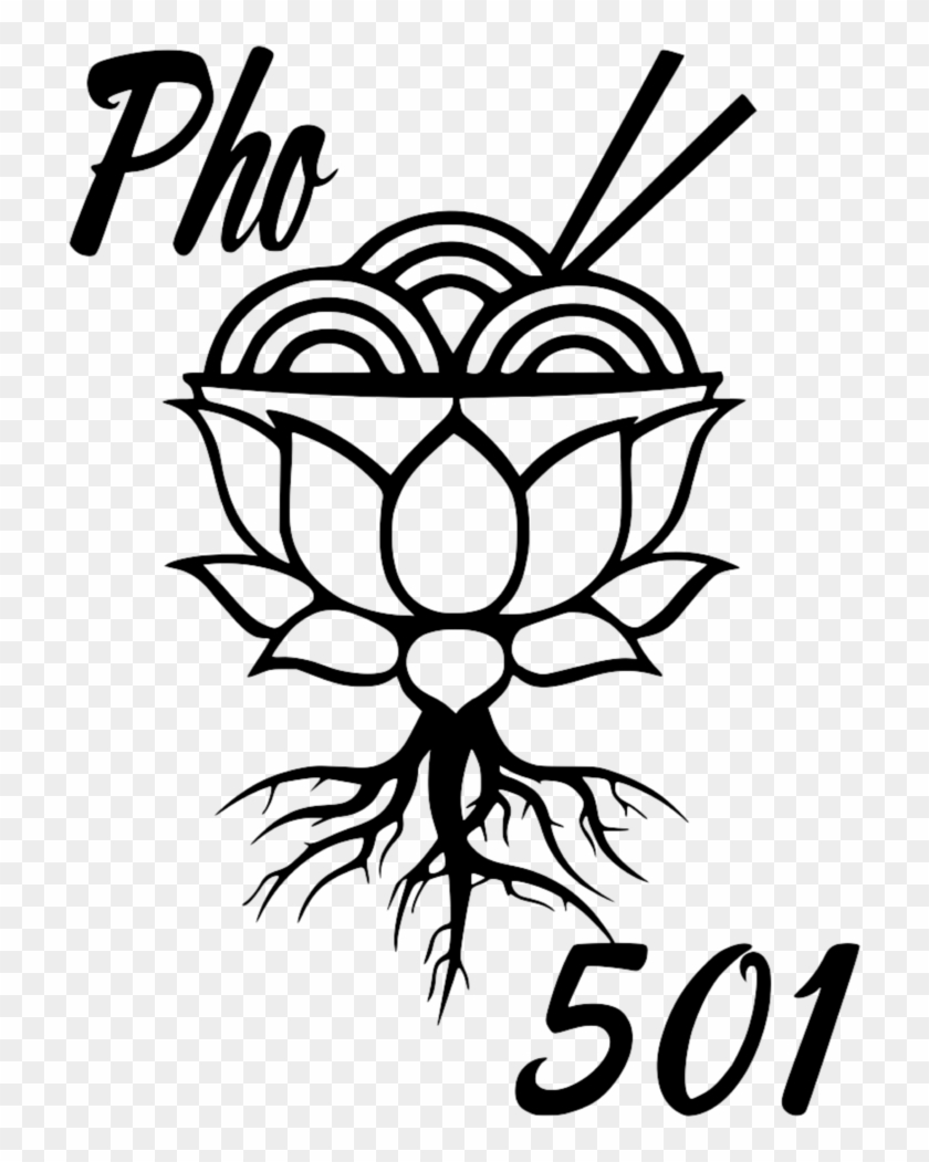 Svg Black And White Ph Png - Kamal Ka Phool Drawing #1705056