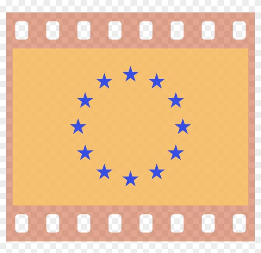 Flag Of Europe Clipart European Union Flag Of Europe - Photographic Film #1705209