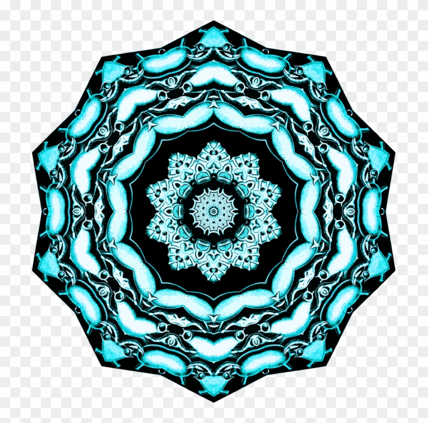 Gray Wolf Drawing Homewood High & Dry Marina Sticker - Mandala Dia De Muertos #1705318