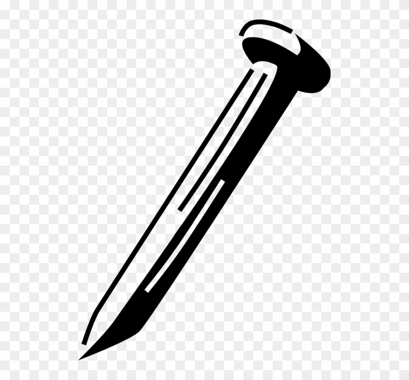 Picture Freeuse Nail Fastener Image Illustration Of - Paku Vector Png #1705697