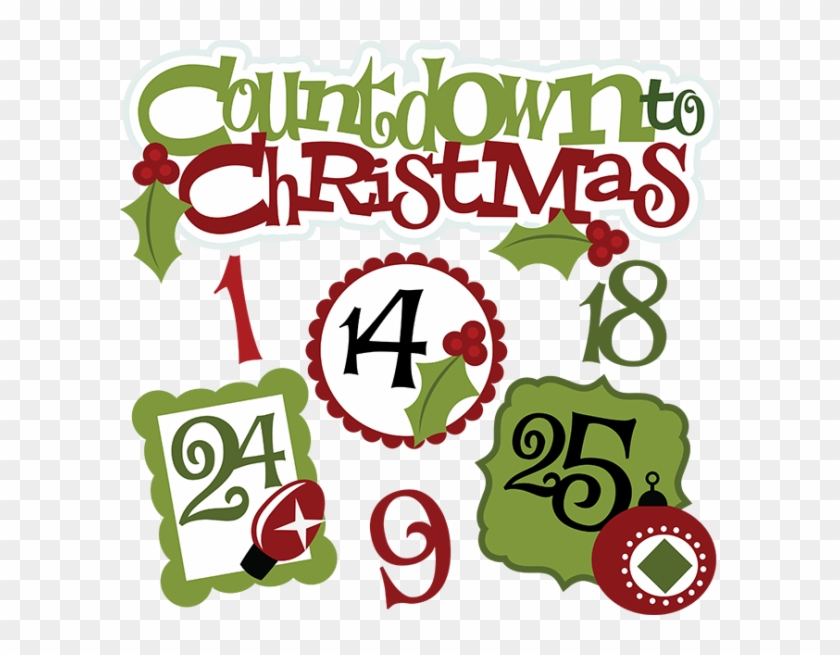 Christmas Countdown Clipart - Christmas Countdown Clipart #1705734