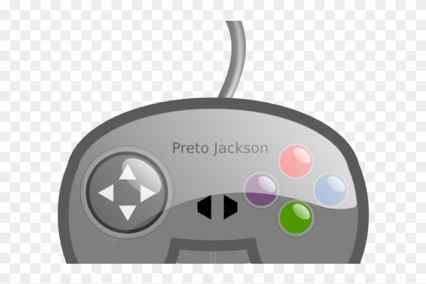 Gamepad Clipart Gaming Console - Video Game Controller Clip Art #1706080