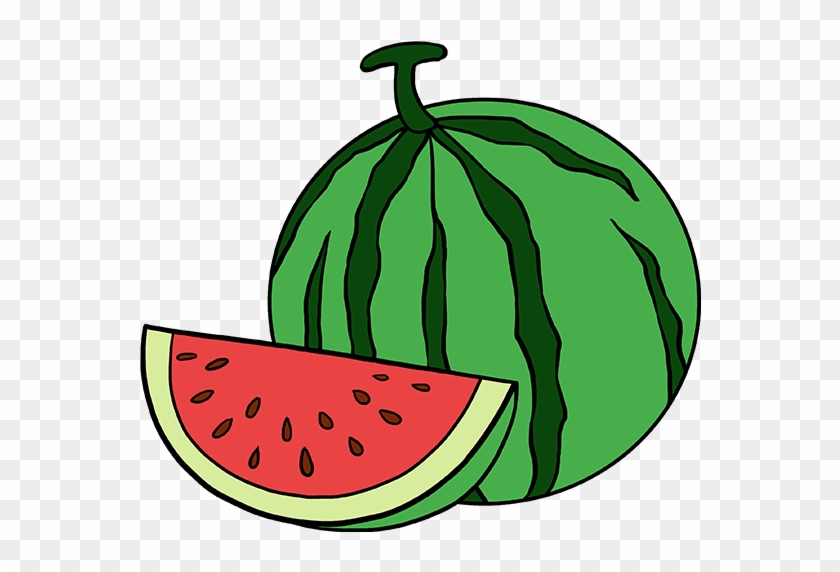 680 X 678 3 - Easy To Draw Watermelon #1706160