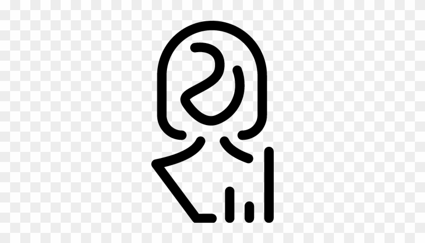 Women Statistics Vector - Icon #1706887