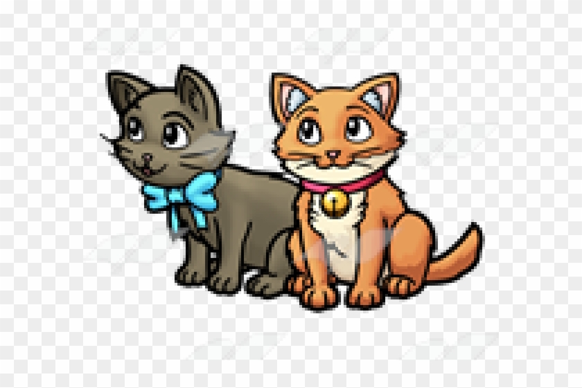 Kitten Clipart Two - Cartoon #1707075