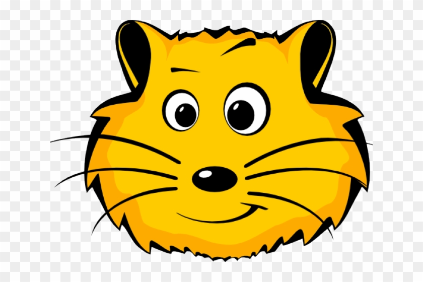 Hamster Clipart Chubby Cheek - Animals Face Clip Art #1707298