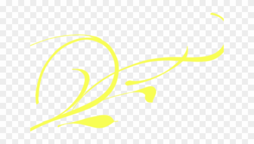 Swirls Clipart Yellow - Swirls Clipart Yellow #1707559