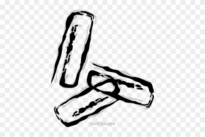 Paperclips Royalty Free Vector Clip Art Illustration - Paperclips Royalty Free Vector Clip Art Illustration #1707569