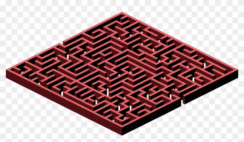 Maze - Clipart - Roblox The Labyrinth Map #259884