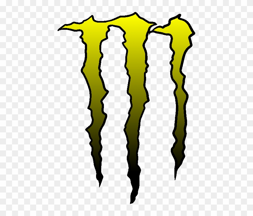 Korn Clipart Transparent - Yellow Monster Energy Logo #260051
