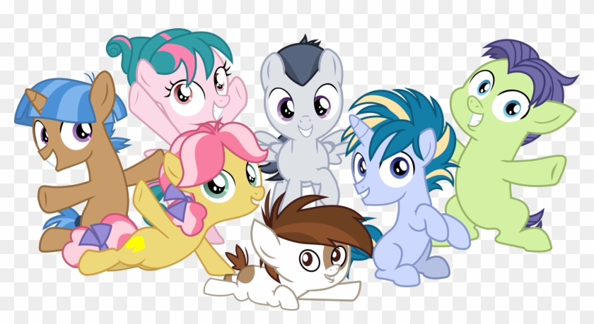 Frownfactory 21 0 Blank Flanks By Frownfactory - Mlp Marks And Recreation Foals #260086