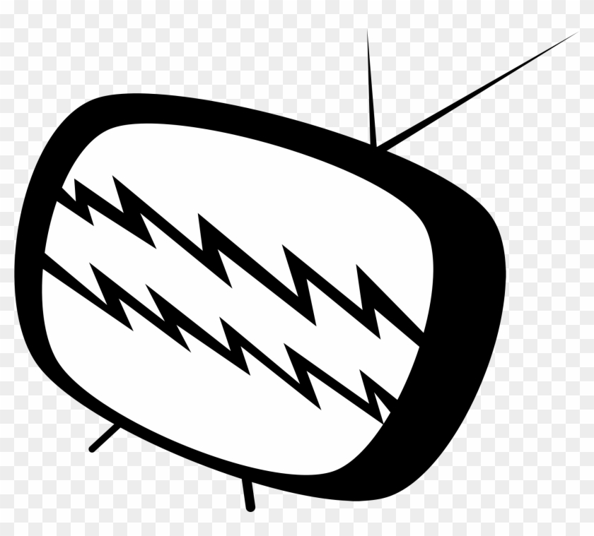 Tv Cartoon Malfunctions - Tv Cartoon Black And White #260105