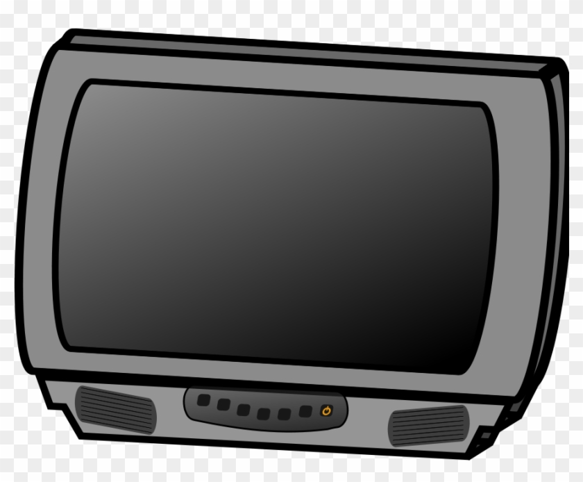 Television Tv Clipart, Vector Clip Art Online, Royalty - Dibujo De Una Television #260280