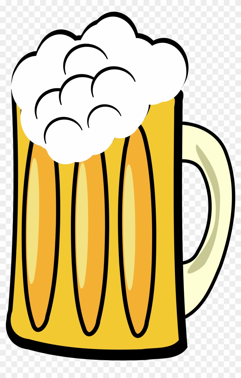 Frosty Beer Mug - Transparent Background Beer Clipart #260294