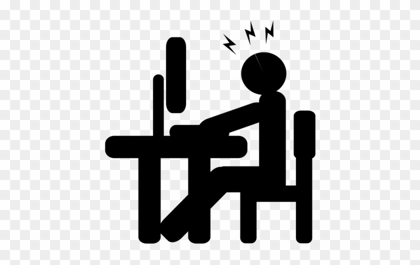 Computer Clip Art Frustrated Person - Coder Icon #261647