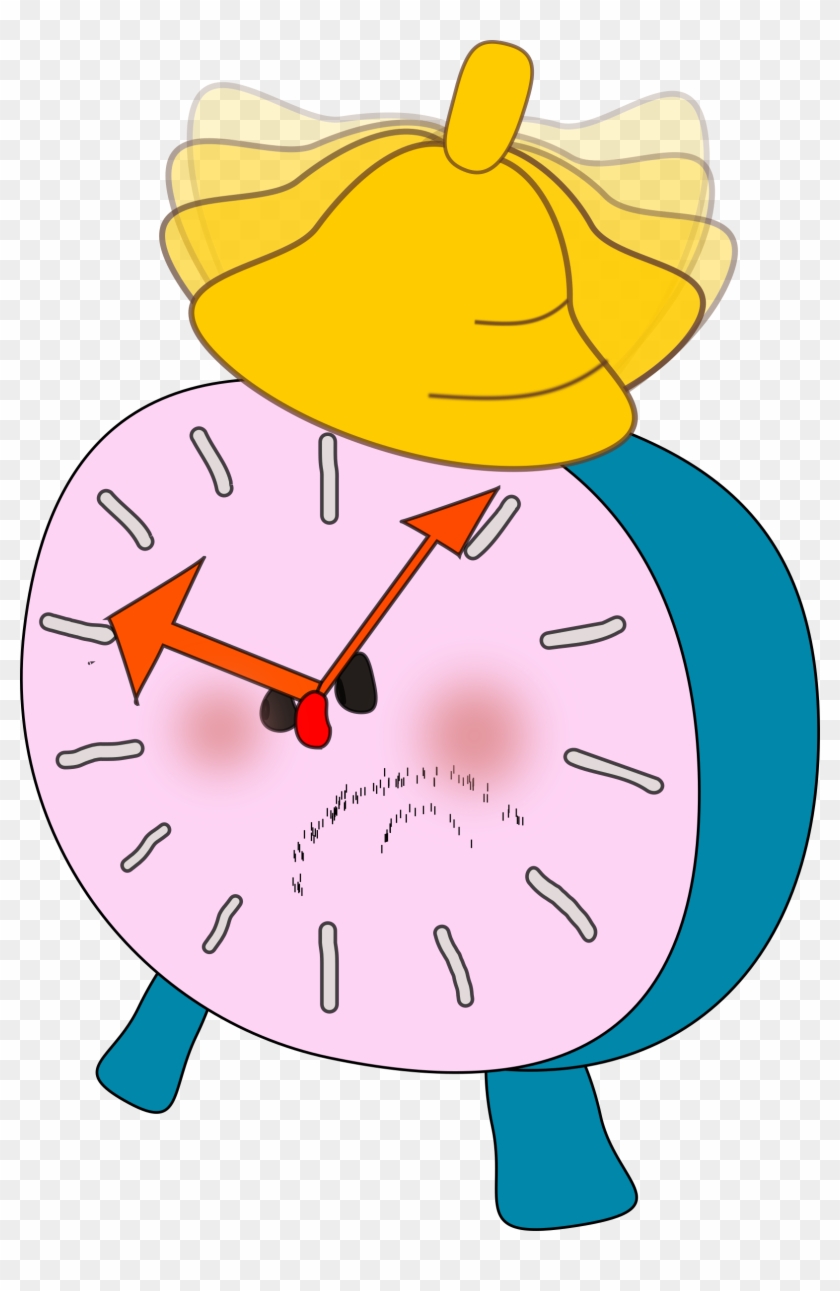 Free Alarm Clock Is Angry - Animated Alarm Clock Clipart #261661