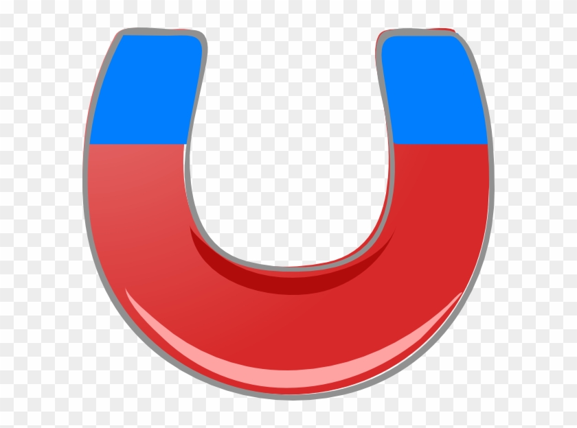 Clipart 3d Horseshoe Magnet Attracting - Horseshoe Magnet Clip Art #261706
