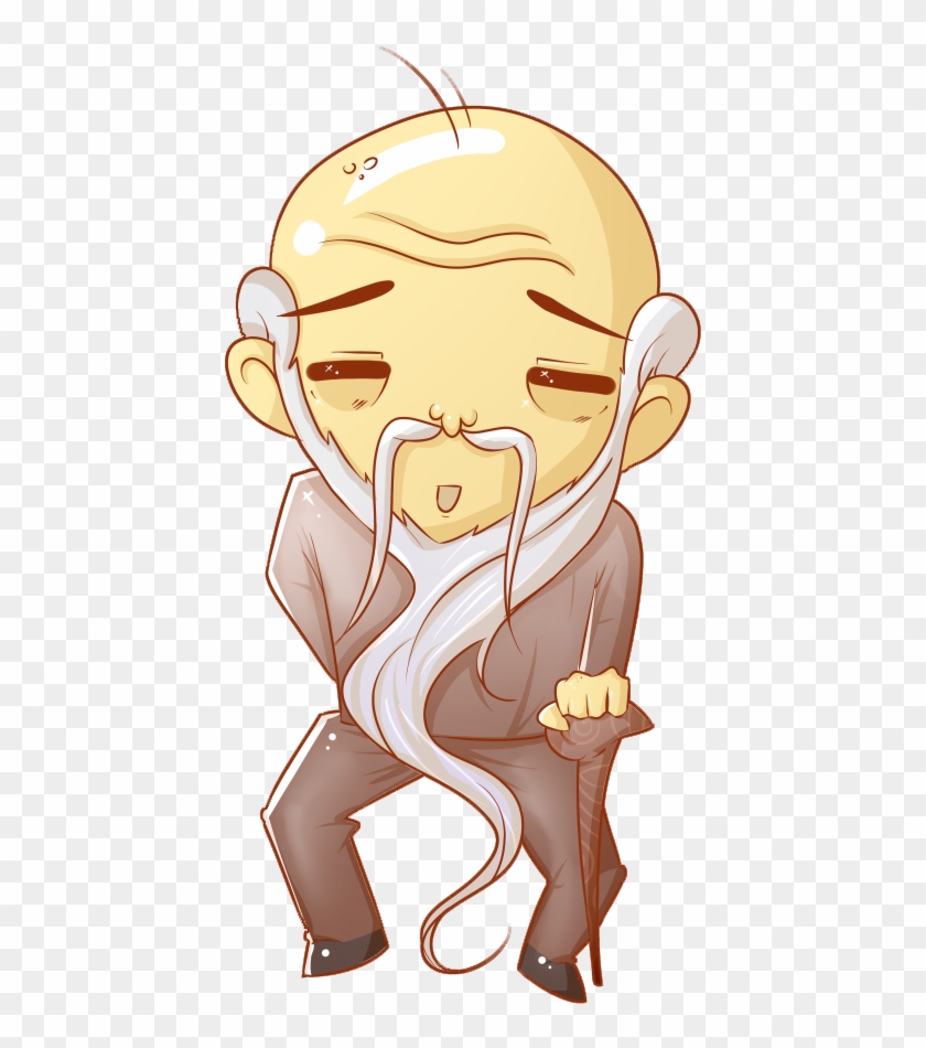 Chibi Old Man By Jesiachan - Illustration #261824