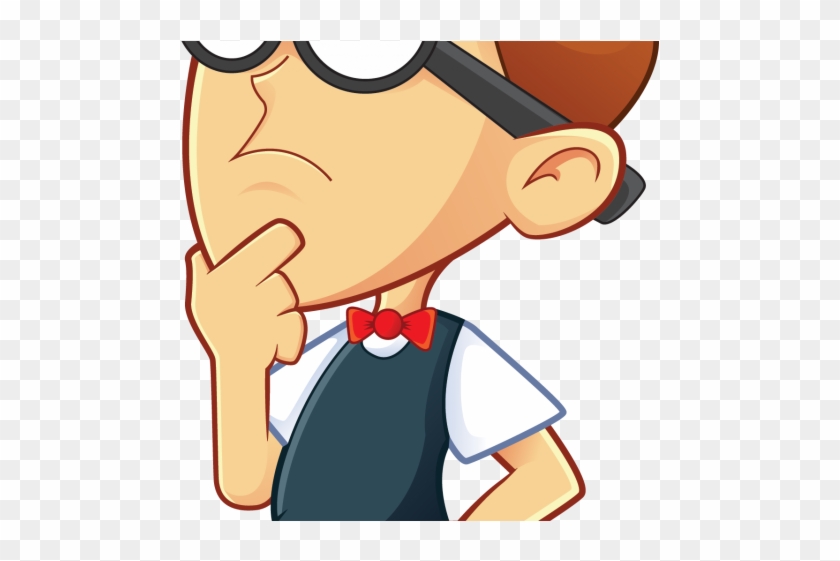 Man Clipart Person - Animated Man Thinking Png #261944