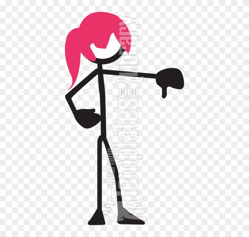 Stick Figures With Hair #262335