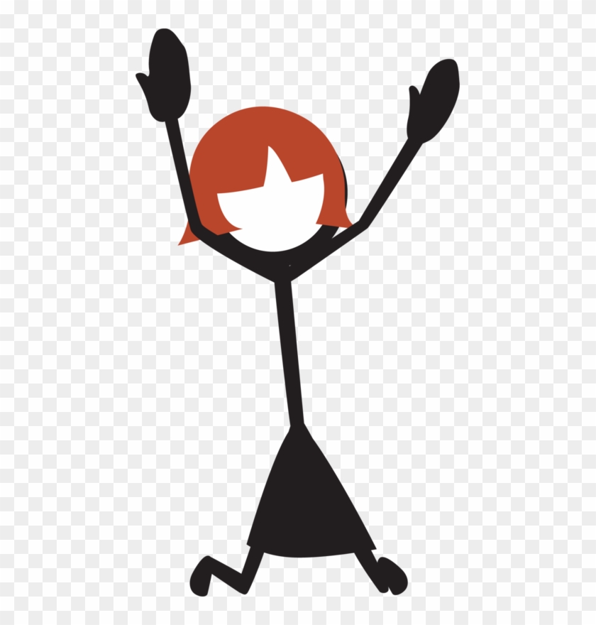 7266 Stick Figures Woman2 1 Web - Stick Woman Png #262338