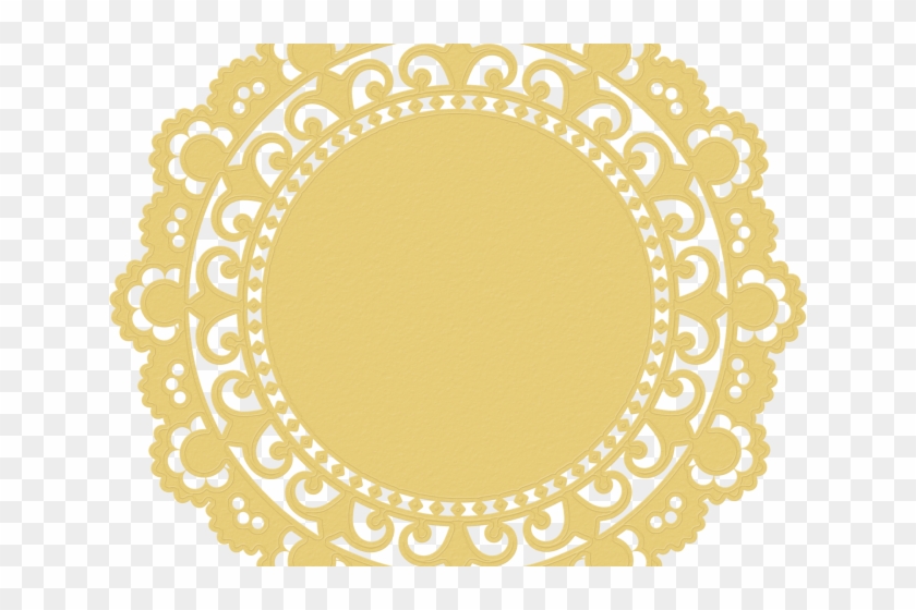 Circle Clipart Doily - Doily Png #1708233