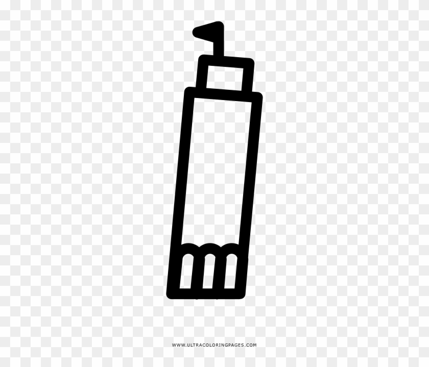 Tower Of Pisa Coloring Page - Tower Of Pisa Coloring Page #1708267