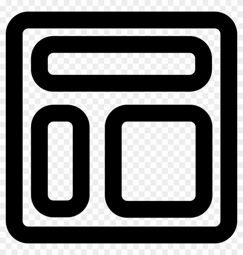 Design Elements Button Outline Comments - Icon #1708474