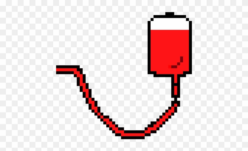 Blood Bag On Stand - Hi Pixel Speech Bubble Png #1708511