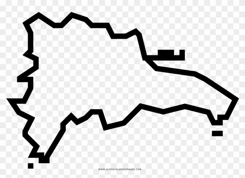 Dominican Republic Coloring Page - Line Art #1709201