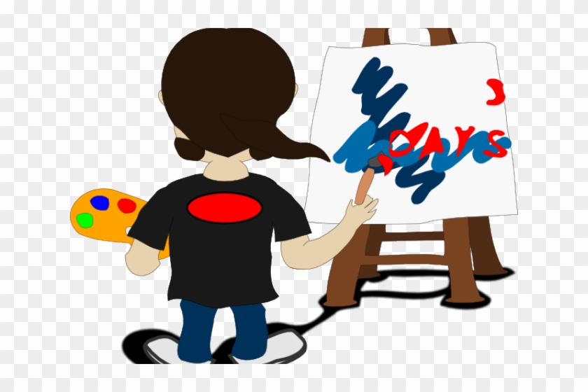 Painting Clipart Animated - Painter Clipart #1709351