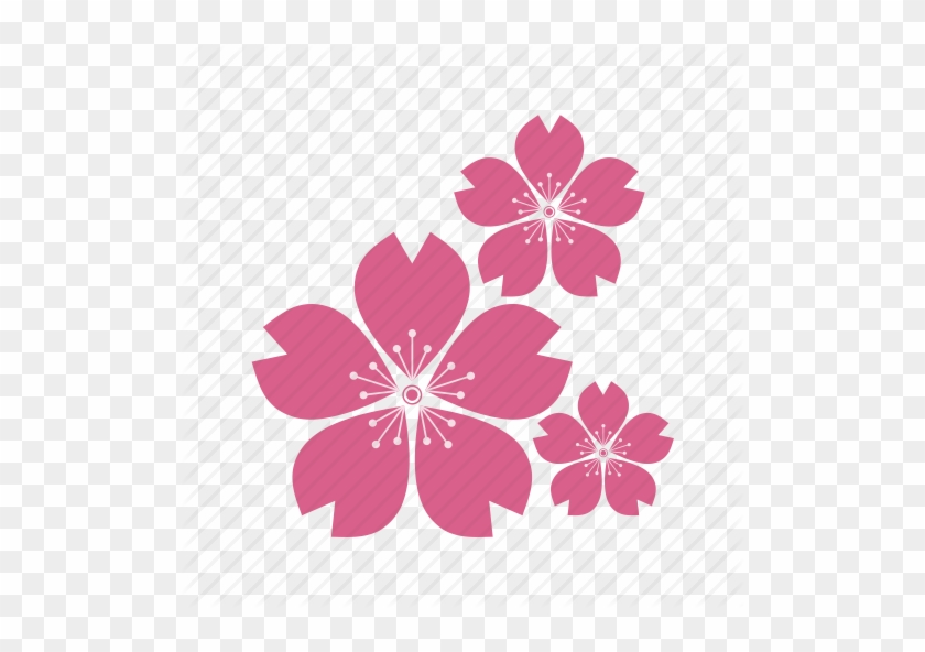 Sakura Icon Clipart Computer Icons Cherry Blossom Clip - Transparent Background Sakura Icon #1709472