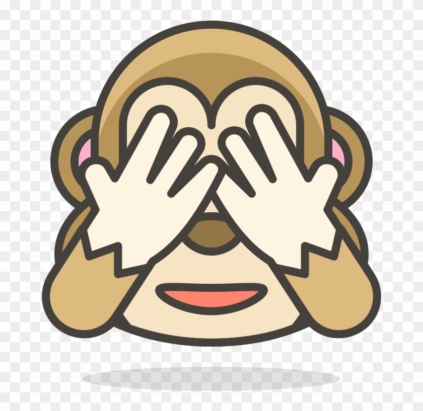 105 See No Evil Monkey - Emoji Monyet #1709577